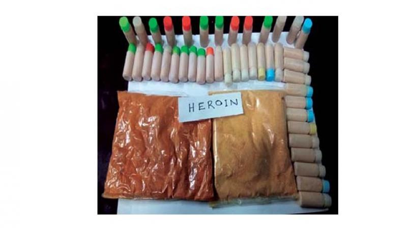 The items recovered by the police from the accused The items recovered by the police from the accused