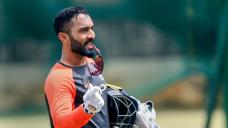 Karthik, who has been seen in the finisher's role in the national side in recent times, said it was an aspect he was working on. (Photo: PTI) Karthik, who has been seen in the finisher's role in the national side in recent times, said it was an aspect he was working on. (Photo: PTI)