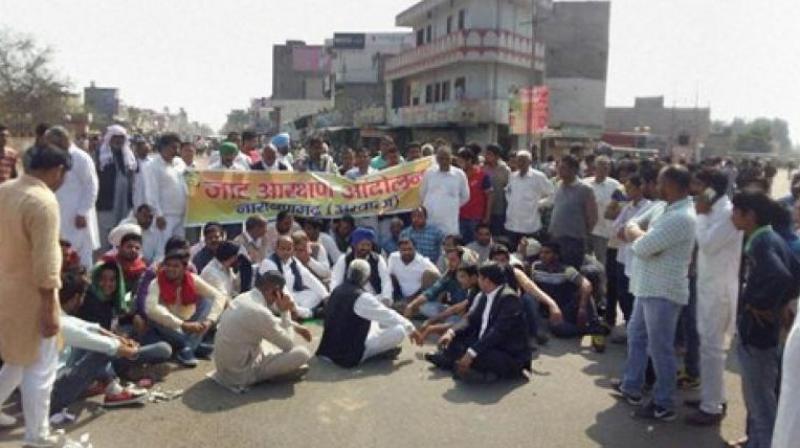 Amid elaborate security arrangements, the Jats held dharnas at several locations which remained peaceful. (Photo: Representational Image) Amid elaborate security arrangements, the Jats held dharnas at several locations which remained peaceful. (Photo: Representational Image)