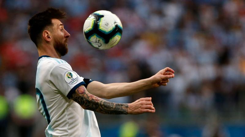 Ironically, at this tournament, while Argentina's performances have been improving steadily, Messi has, if anything, become less influential. (Photo: AFP) Ironically, at this tournament, while Argentina's performances have been improving steadily, Messi has, if anything, become less influential. (Photo: AFP)