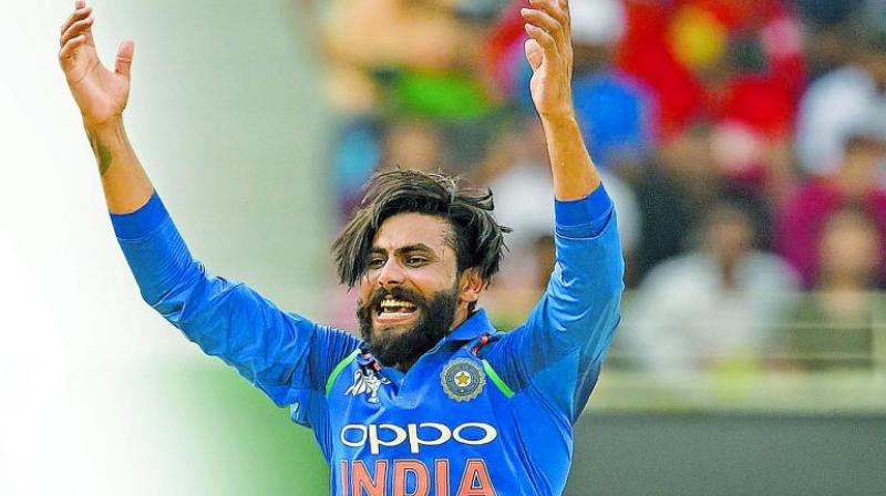 Rahul has been substituted by Ravindra Jadeja, who took a spectacular catch of Jason Roy (66) at long-on in the 23rd over. (Photo: AFP) Rahul has been substituted by Ravindra Jadeja, who took a spectacular catch of Jason Roy (66) at long-on in the 23rd over. (Photo: AFP)