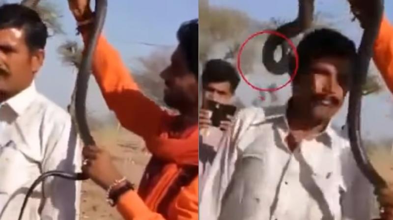 He was taken to a temple but was later rushed to a hospital (Photo: YouTube) He was taken to a temple but was later rushed to a hospital (Photo: YouTube)