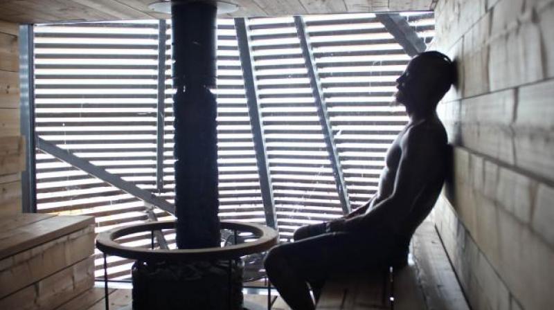 Regular sauna bathing helps reduce blood pressure, inflammation, oxidative stress, circulation of bad cholesterol. (Photo: AFP) Regular sauna bathing helps reduce blood pressure, inflammation, oxidative stress, circulation of bad cholesterol. (Photo: AFP)
