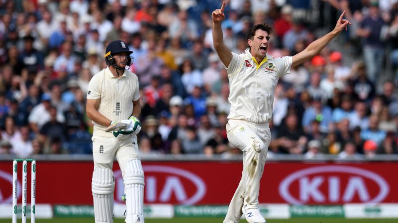 The Australians, who have retained the Ashes, dropped England captain Joe Root three times as he made 57 but the hosts failed to take full advantage and only Jos Buttler’s late unbeaten 64 saved them from complete collapse. (Photo:AFP) The Australians, who have retained the Ashes, dropped England captain Joe Root three times as he made 57 but the hosts failed to take full advantage and only Jos Buttler’s late unbeaten 64 saved them from complete collapse. (Photo:AFP)