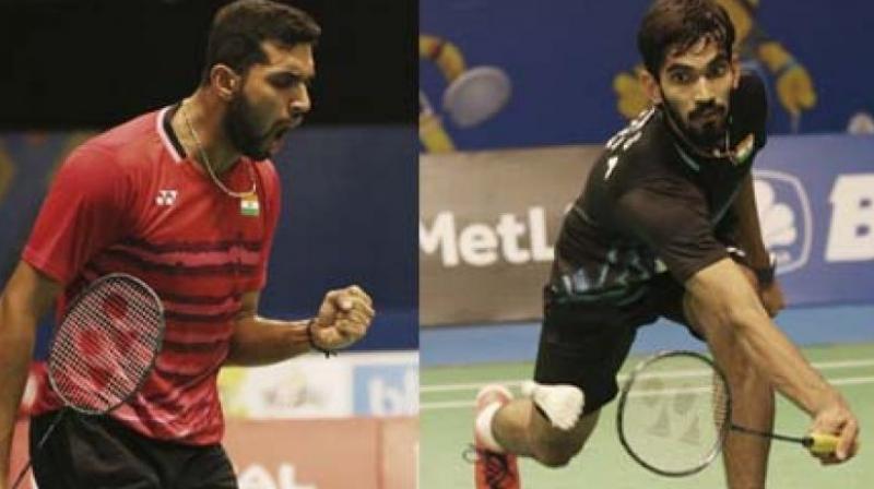It will be another pulsating battle between Srikanth and Prannoy, who have played four times in their international career but it was the former who had the last laugh on last three occasions. The only time HS Prannoy had beaten Kidambi Srikanth was way back in 2011 at Tata Open.(Photo: AP) It will be another pulsating battle between Srikanth and Prannoy, who have played four times in their international career but it was the former who had the last laugh on last three occasions. The only time HS Prannoy had beaten Kidambi Srikanth was way back in 2011 at Tata Open.(Photo: AP)