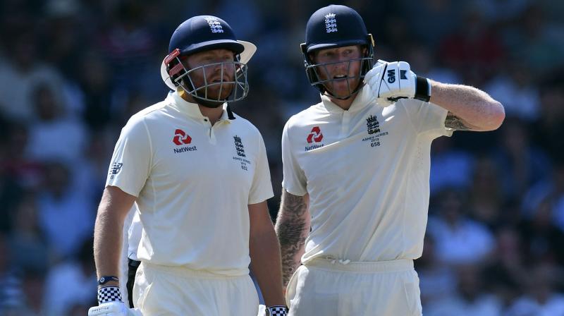 Ben Stokes and Jonny Bairstow maintained England's bid for an extraordinary comeback win in the third Test against Australia at Headingley on Sunday. Ben Stokes and Jonny Bairstow maintained England's bid for an extraordinary comeback win in the third Test against Australia at Headingley on Sunday.