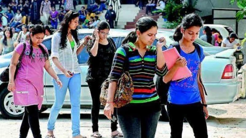A committee constituted by IIT recommended that female enrolment needs to be upped, from eight per cent in 2017 to 20 per cent by 2020 by the creation of supernumerary seats. (Representational Image) A committee constituted by IIT recommended that female enrolment needs to be upped, from eight per cent in 2017 to 20 per cent by 2020 by the creation of supernumerary seats. (Representational Image)