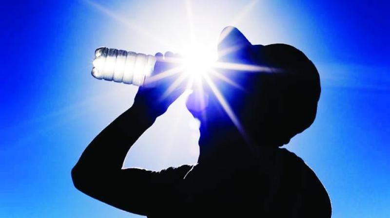 The messages warn the recipients to frequently take their blood pressure and drink at least three litres of fluids a day. They also wish them ‘Happy Hydrating Days’. The messages warn the recipients to frequently take their blood pressure and drink at least three litres of fluids a day. They also wish them ‘Happy Hydrating Days’.