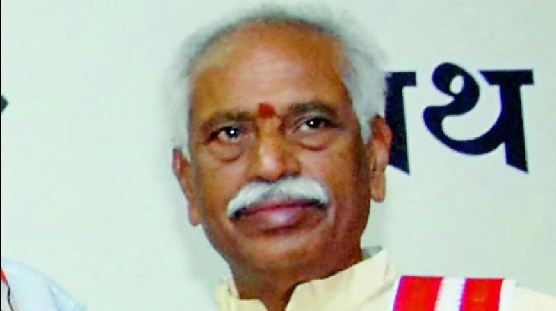 BJP leader Bandaru Dattatreya BJP leader Bandaru Dattatreya