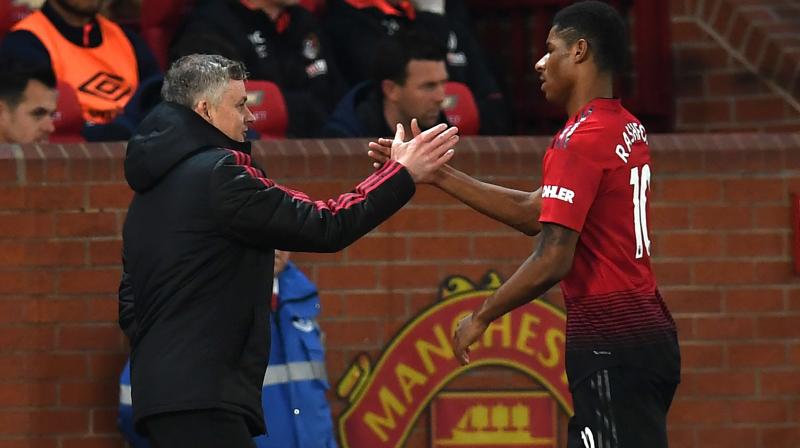 Rashford scored in Saturday’s 2-1 Premier League win over Brighton and Hove Albion to take his overall tally to 41 goals in 150 appearances since making his debut in 2016. (Photo: AFP) Rashford scored in Saturday’s 2-1 Premier League win over Brighton and Hove Albion to take his overall tally to 41 goals in 150 appearances since making his debut in 2016. (Photo: AFP)