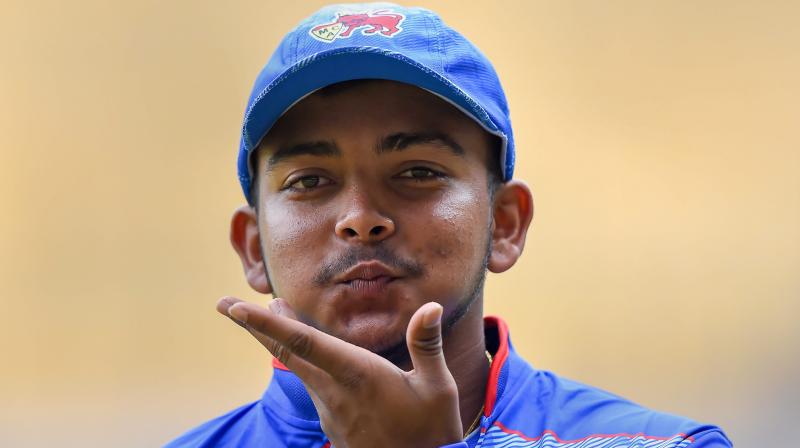 Shaw has had a record-breaking start to his Test career as he aggregated 237 runs in three innings at an average of 118.50 against the West Indies. (Photo: PTI) Shaw has had a record-breaking start to his Test career as he aggregated 237 runs in three innings at an average of 118.50 against the West Indies. (Photo: PTI)