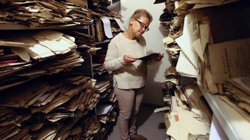 The cache, with documents dating back to the mid-18th century, includes religious texts, Yiddish literature and poetry, testimonies about pogroms as well as autobiographies and photographs. (Photo: AFP) The cache, with documents dating back to the mid-18th century, includes religious texts, Yiddish literature and poetry, testimonies about pogroms as well as autobiographies and photographs. (Photo: AFP)