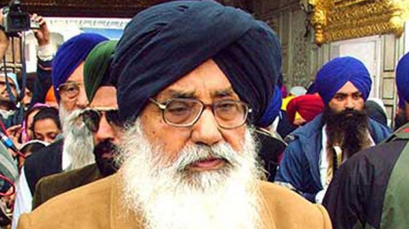 Punjab Chief Minister Parkash Singh Badal. (Photo: PTI) Punjab Chief Minister Parkash Singh Badal. (Photo: PTI)