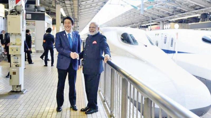 The plan to get a bullet train from Japan should be dropped entirely until we establish our own technologies. The plan to get a bullet train from Japan should be dropped entirely until we establish our own technologies.