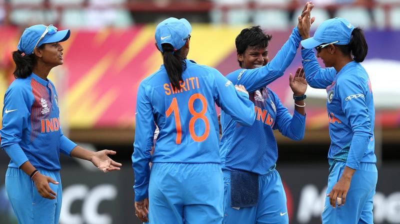 The Indian eves will take on England in the second semifin al, shortly after Australia-West Indies. (Photo: Twitter / BCCI) The Indian eves will take on England in the second semifin al, shortly after Australia-West Indies. (Photo: Twitter / BCCI)