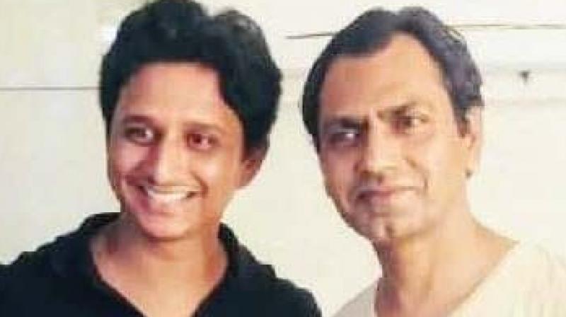 Ashish Pathode with Nawazuddin Siddiqui. Ashish Pathode with Nawazuddin Siddiqui.