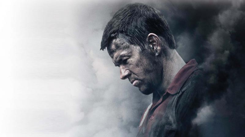 A still from the movie Deepwater Horizon A still from the movie Deepwater Horizon
