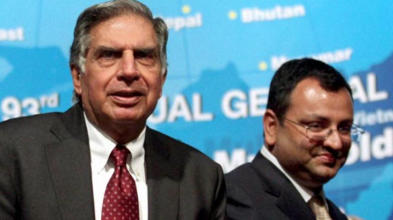 Ratan Tata and Cyrus Mistry Ratan Tata and Cyrus Mistry