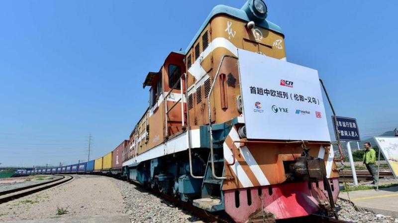 London is the 15th city to be linked to a new freight network offered by the state-run China Railway Corporation. (Photo: AFP) London is the 15th city to be linked to a new freight network offered by the state-run China Railway Corporation. (Photo: AFP)