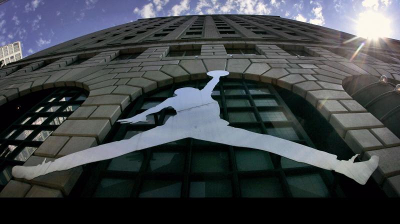 Michael Jordan 'Jumpman' logo. AP Photo Michael Jordan 'Jumpman' logo. AP Photo