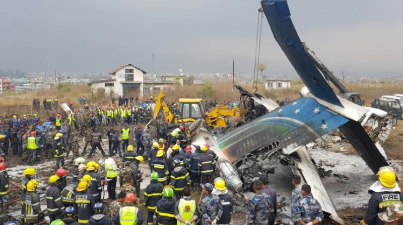 Officials said there were 71 people on board the US-Bangla Airlines plane from Dhaka when it crashed into a football field near the airport. (Photo: Representational/ AFP) Officials said there were 71 people on board the US-Bangla Airlines plane from Dhaka when it crashed into a football field near the airport. (Photo: Representational/ AFP)