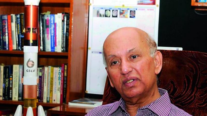 Former ISRO chairman and professor U R Rao (Photo: File) Former ISRO chairman and professor U R Rao (Photo: File)