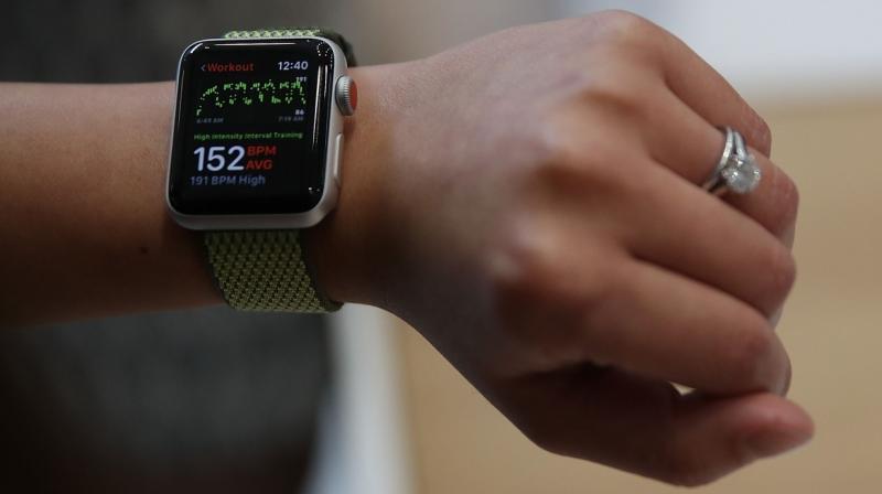 Heather bought the watch hoping to track her health (Photo: AFP) Heather bought the watch hoping to track her health (Photo: AFP)