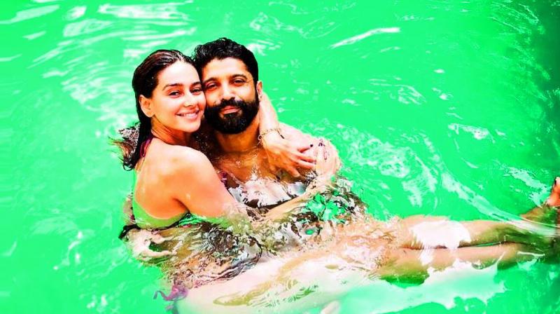 Farhan Akhtar and Shibani Dandekar Farhan Akhtar and Shibani Dandekar
