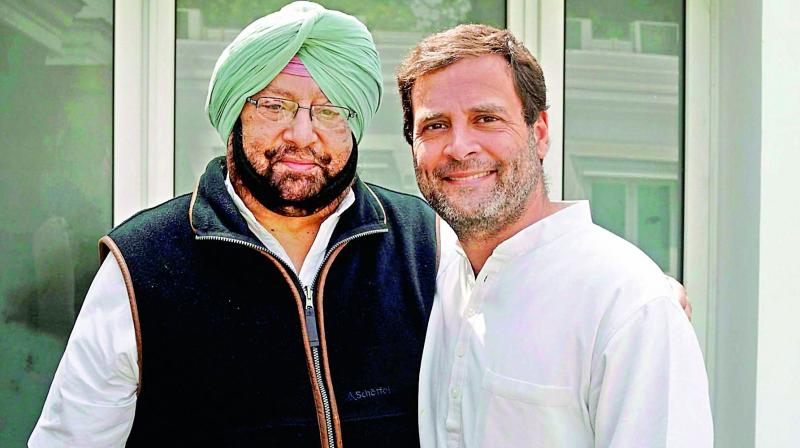 BJP, SAD attacked Punjab CM Amarinder Singh for defending Rahul Gandhi and his stand and claimed he had hurt the sentiments of people in his state and of Sikhs across the country. (Photo: File | PTI) BJP, SAD attacked Punjab CM Amarinder Singh for defending Rahul Gandhi and his stand and claimed he had hurt the sentiments of people in his state and of Sikhs across the country. (Photo: File | PTI)