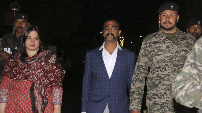The IAF Wing Commander returned to India from Pakistan on Friday to a hero's welcome. (File Photo) The IAF Wing Commander returned to India from Pakistan on Friday to a hero's welcome. (File Photo)