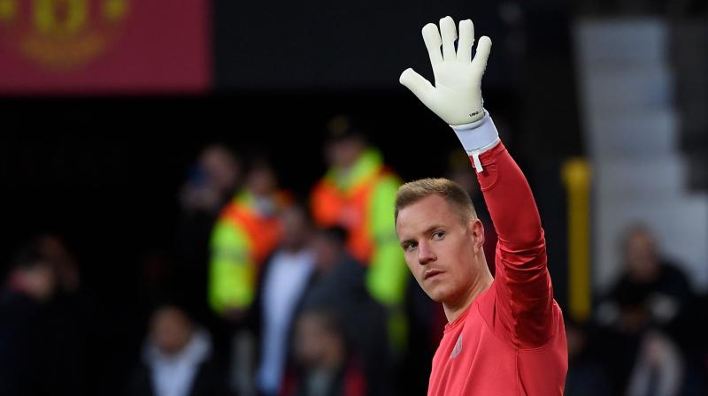 The Barcelona goalkeeper produced a player-of-the-match performance to help the Spanish team escape with a 0-0 draw at Borussia Dortmund in their Champions League group opener on Tuesday. (Photo: AFP) The Barcelona goalkeeper produced a player-of-the-match performance to help the Spanish team escape with a 0-0 draw at Borussia Dortmund in their Champions League group opener on Tuesday. (Photo: AFP)