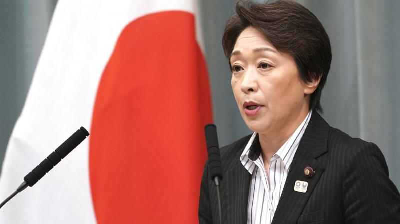 Seiko Hashimoto, minister in-charge of Tokyo Olympics and Paralympics. AP Photo