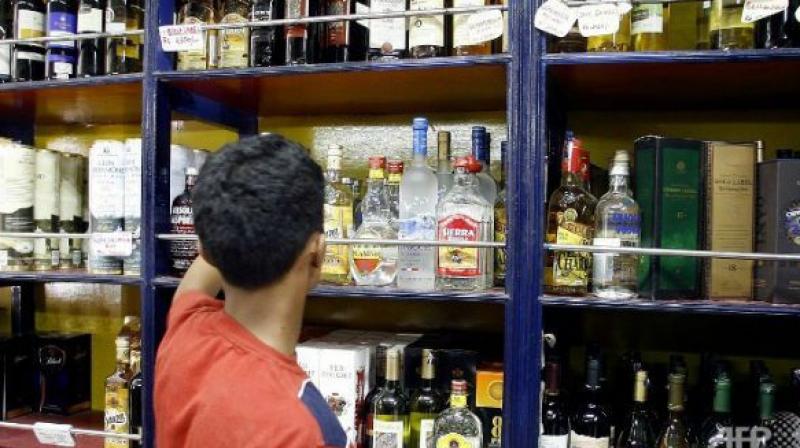 BJP leader S V Seshagiri Rao would undertake a 24-hour fast on Nov. 11, demanding Telangana govt take measures to control the sale and consumption of liquor. (Photo: PTI/ Representational) BJP leader S V Seshagiri Rao would undertake a 24-hour fast on Nov. 11, demanding Telangana govt take measures to control the sale and consumption of liquor. (Photo: PTI/ Representational)