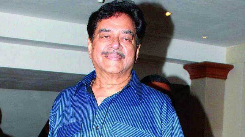 Congress leader Shatrughan Sinha (Photo: File) Congress leader Shatrughan Sinha (Photo: File)