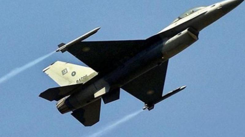 In a statement in New Delhi, the IAF said, 'during the aerial engagement, one MiG 21 Bison of the IAF shot down an F-16 in Nowshera sector.' (Representational Image | PTI) In a statement in New Delhi, the IAF said, 'during the aerial engagement, one MiG 21 Bison of the IAF shot down an F-16 in Nowshera sector.' (Representational Image | PTI)