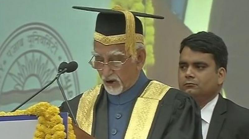 Vice-President Hamid Ansari. (Photo: ANI/Twitter) Vice-President Hamid Ansari. (Photo: ANI/Twitter)