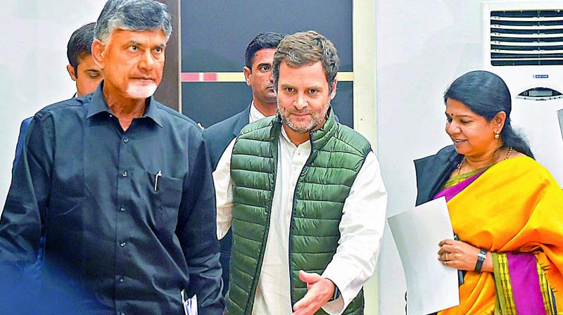 The TDP president is on a fast here demanding that the Centre fulfil all promises made during Andhra Pradesh's bifurcation in 2014. (File Photo) The TDP president is on a fast here demanding that the Centre fulfil all promises made during Andhra Pradesh's bifurcation in 2014. (File Photo)
