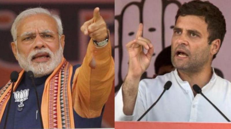Prime Minister Narendra Modi and Congress chief Rahul Gandhi. (Photo: PTI) Prime Minister Narendra Modi and Congress chief Rahul Gandhi. (Photo: PTI)