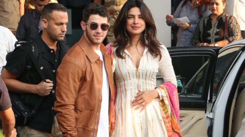 Priyanka Chopra and Nick Jonas. Priyanka Chopra and Nick Jonas.