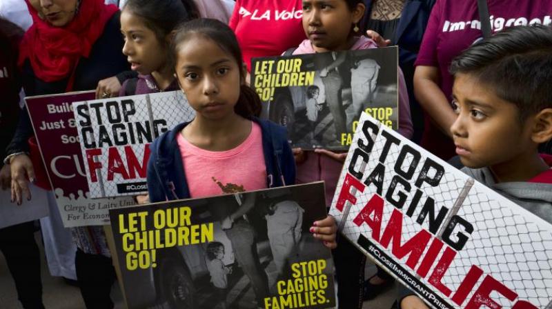 More than 2,000 children have been separated from their parents in recent weeks and placed in government-contracted shelters — hundreds of miles away, in some cases — under a now-abandoned policy toward families caught illegally entering the US. (Photo: AP) More than 2,000 children have been separated from their parents in recent weeks and placed in government-contracted shelters — hundreds of miles away, in some cases — under a now-abandoned policy toward families caught illegally entering the US. (Photo: AP)