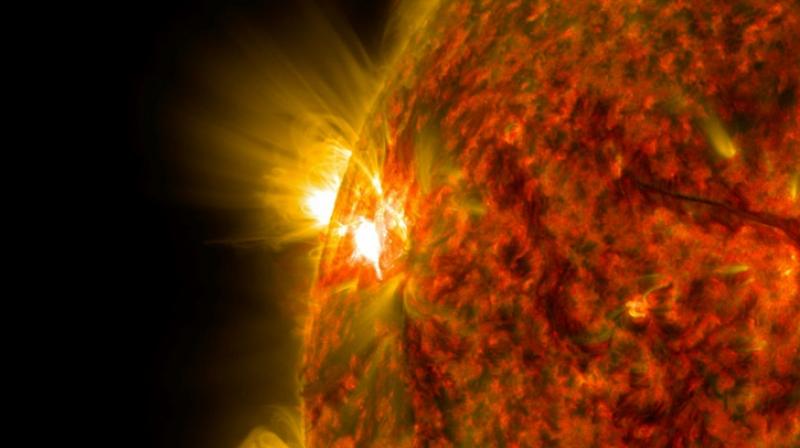 Solar storms result from an accumulation of magnetic energy in some places. (Photo: AFP) Solar storms result from an accumulation of magnetic energy in some places. (Photo: AFP)