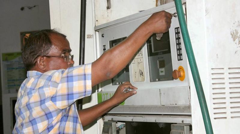 Gujarat has cut VAT on petrol and diesel, two essential fuels, by 4 per cent. (Photo: Representational/PTI) Gujarat has cut VAT on petrol and diesel, two essential fuels, by 4 per cent. (Photo: Representational/PTI)