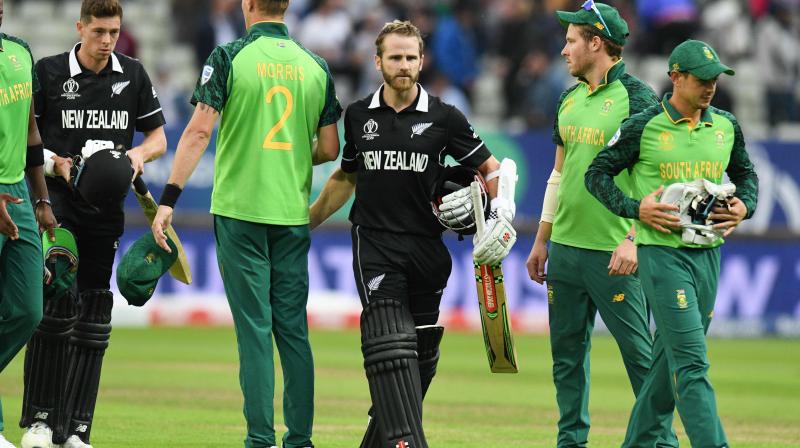 On Wednesday, South Africa fought hard to get to 241 for six on a difficult pitch after losing the toss. (Photo: AFP) On Wednesday, South Africa fought hard to get to 241 for six on a difficult pitch after losing the toss. (Photo: AFP)