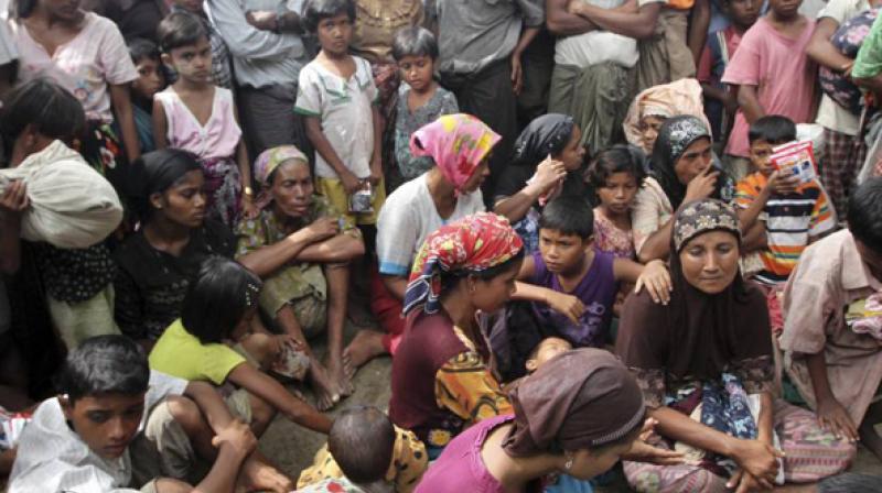 Rohingya civilians have been displaced by a crackdown following the October 9 attacks. (Photo: AP) Rohingya civilians have been displaced by a crackdown following the October 9 attacks. (Photo: AP)