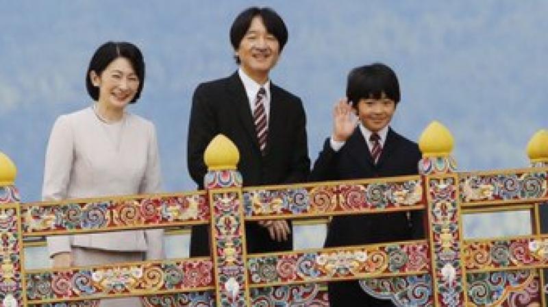 Hisahito’s birth in 2006 was seen as a miracle by conservatives eager to preserve the males-only succession. (Photo: Social Media) Hisahito’s birth in 2006 was seen as a miracle by conservatives eager to preserve the males-only succession. (Photo: Social Media)