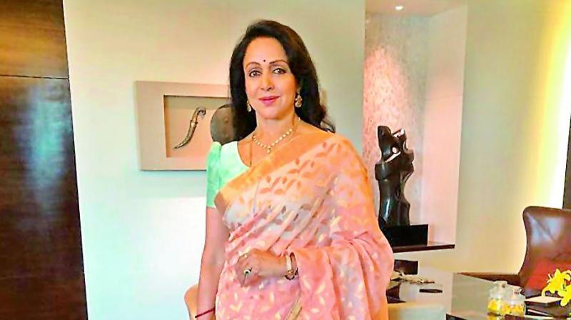 Hema Malini filed her nomination papers from Mathura earlier this week. (Image: File) Hema Malini filed her nomination papers from Mathura earlier this week. (Image: File)