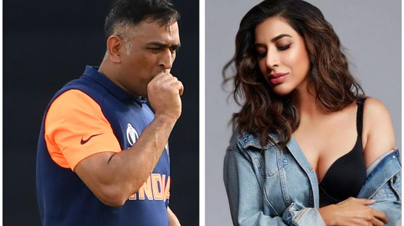 Indian model and actress Sophie Choudry came out in support of the former Indian captain Mahendra Singh Dhoni and had completely shut down all his critics with a be-fitting statement. (Photo: AFP/Sophie Choudry Instagram) Indian model and actress Sophie Choudry came out in support of the former Indian captain Mahendra Singh Dhoni and had completely shut down all his critics with a be-fitting statement. (Photo: AFP/Sophie Choudry Instagram)