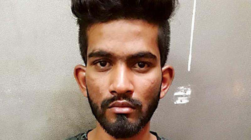 The police said that Rahul along with his partners was threatening and robbing pedestrians of their valuables at nights in Byatrayanapura and Chamarajpete police limits. The police said that Rahul along with his partners was threatening and robbing pedestrians of their valuables at nights in Byatrayanapura and Chamarajpete police limits.