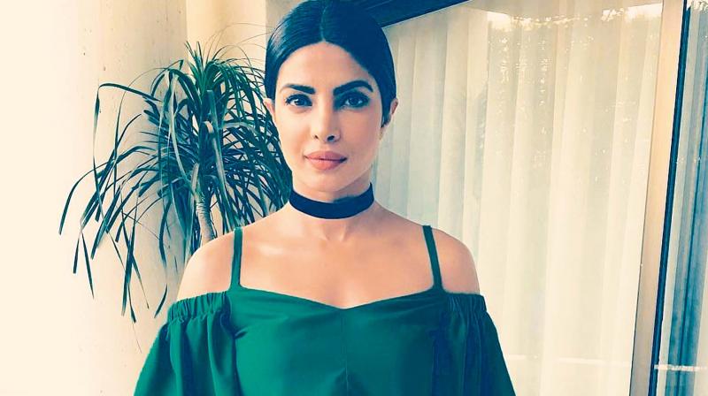 Priyanka Chopra is currently shooting for 'Quantico'. Priyanka Chopra is currently shooting for 'Quantico'.