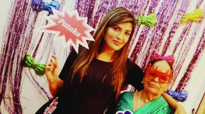 One person who I’m really close to is my grandmom (nani). She is my best friend, my inspiration and somebody I idealise.